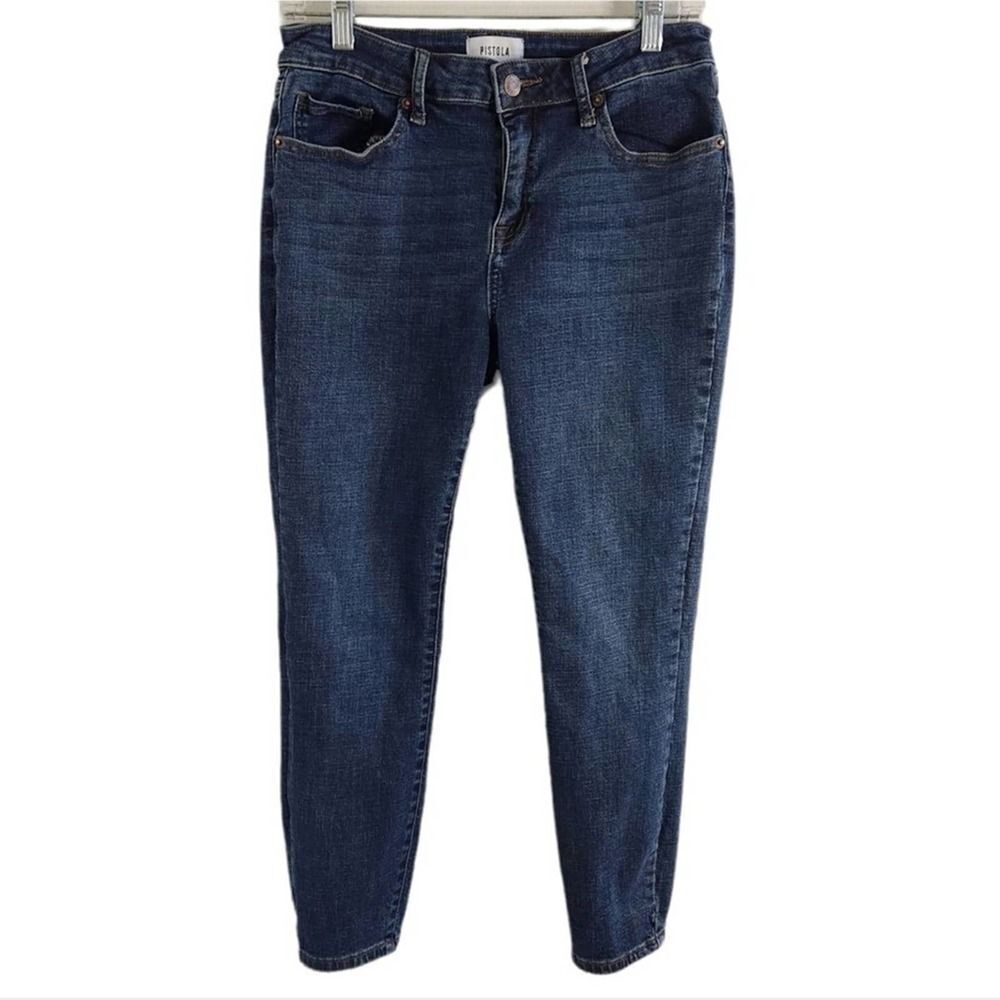 PISTOLA  Dark Wash High Rise Skinny Jeans Size 29